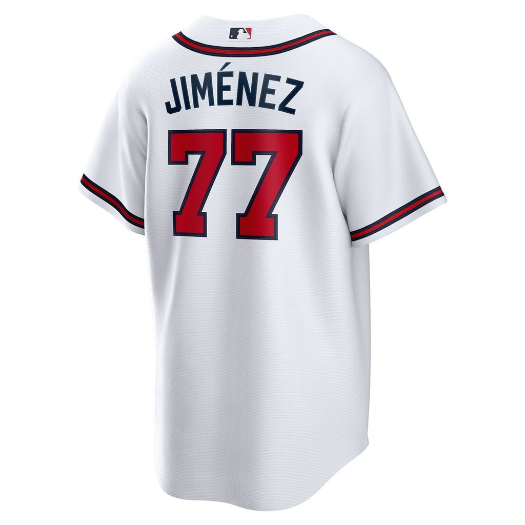 Atlanta Braves Joe Jiménez Nike Home Replica Jersey - White