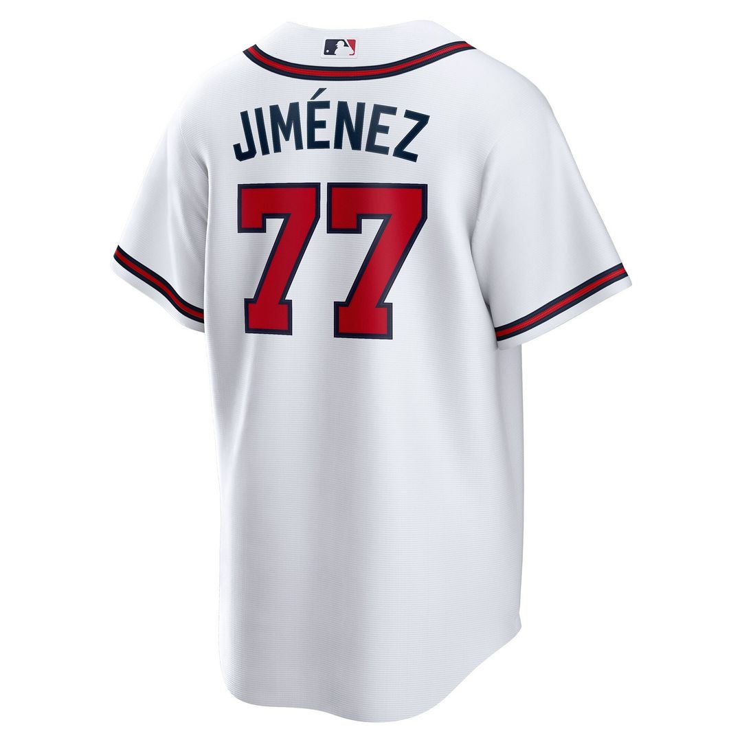 Atlanta Braves Joe Jiménez Nike Home Replica Jersey - White