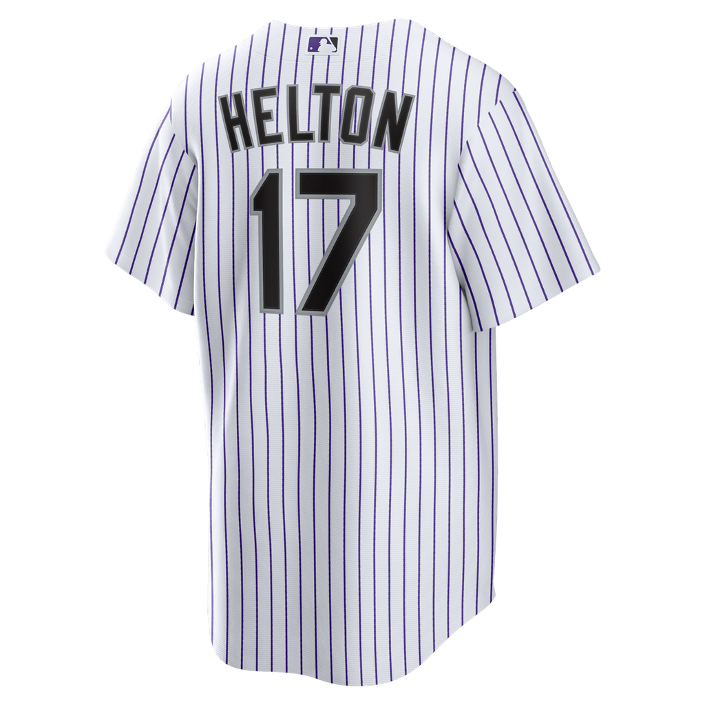 Colorado Rockies Todd Helton Nike Home Retired Replica Jersey - White