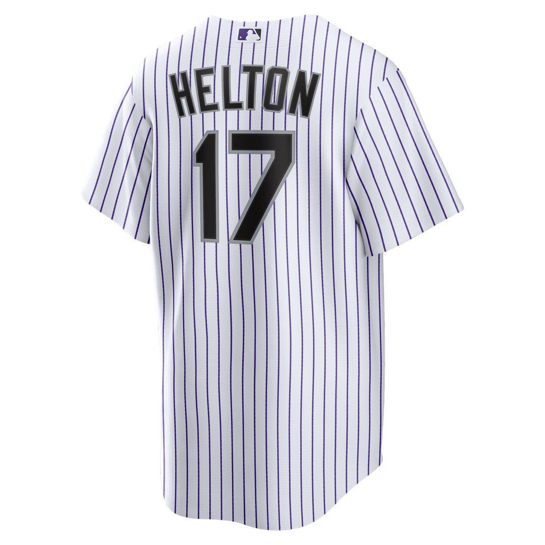 Colorado Rockies Todd Helton Nike Home Retired Replica Jersey - White