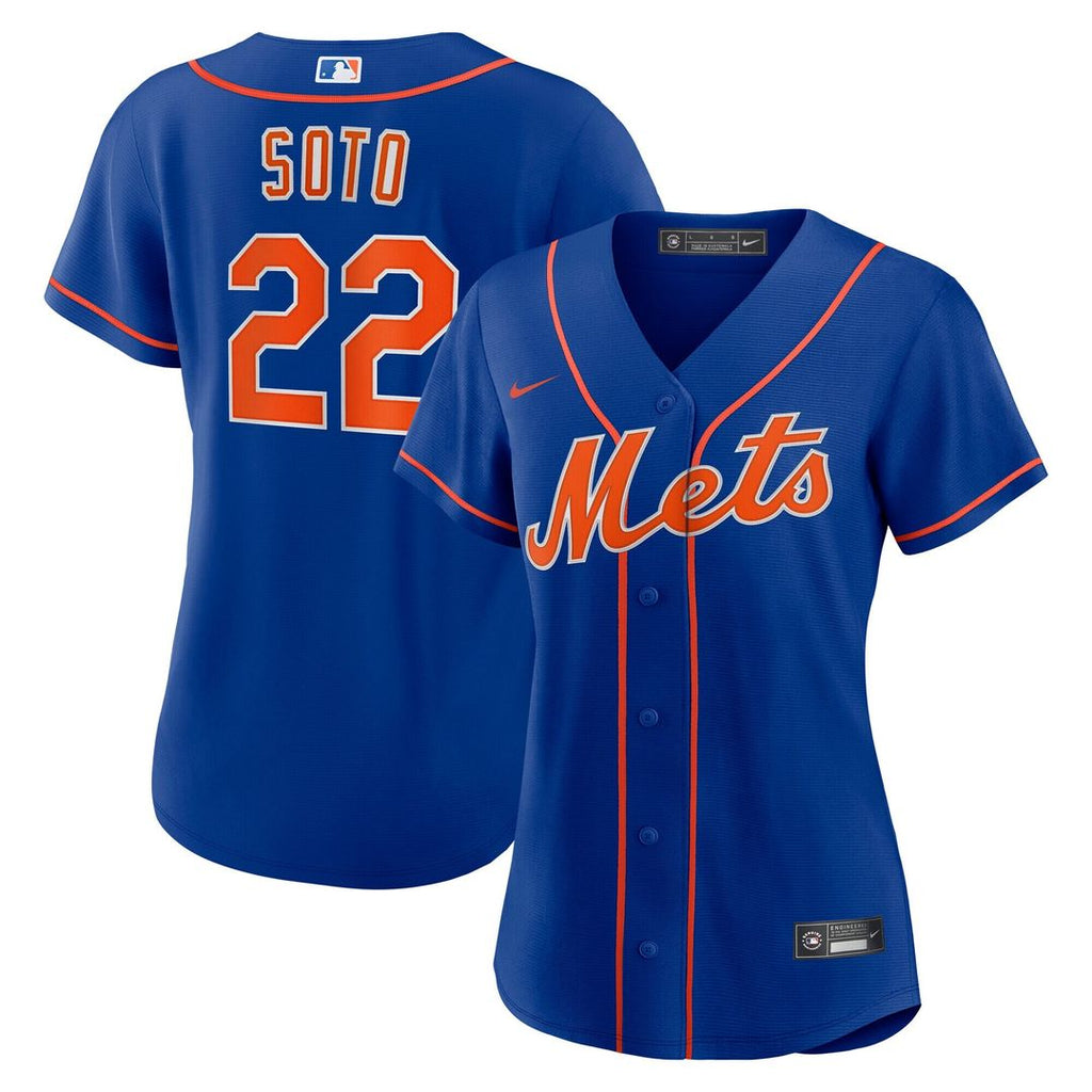 New York Mets Juan Soto Nike Women's Alternate Replica Baseball Jersey - Royal