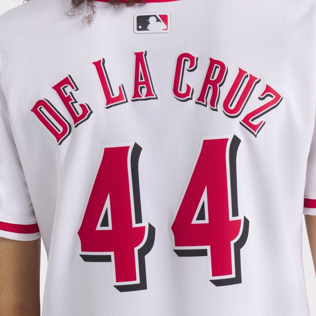 Cincinnati Reds Elly De La Cruz Nike Women's Home Limited Jersey - White