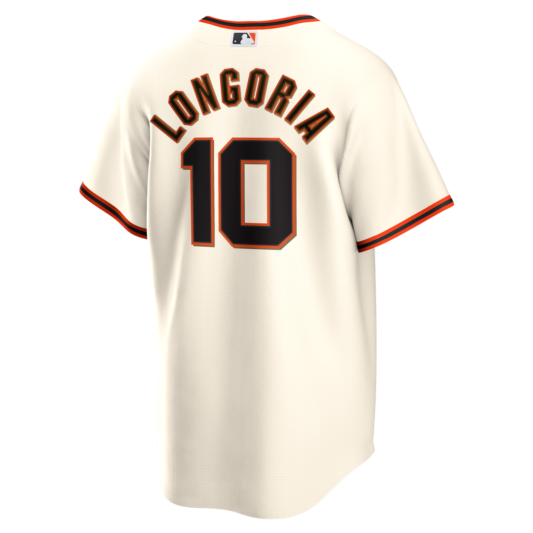 San Francisco Giants Evan Longoria Nike Home Retired Replica Jersey - Cream
