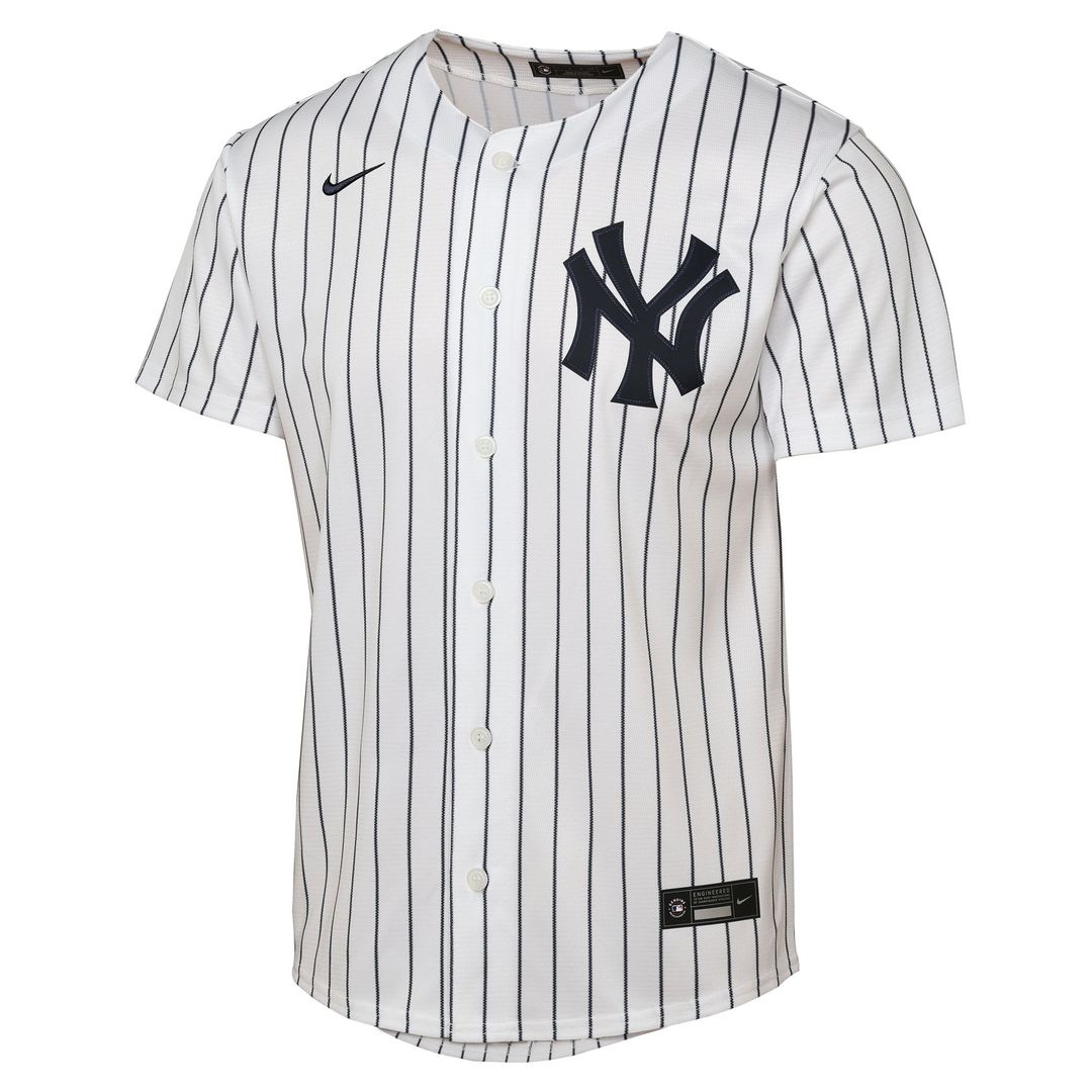 New York Yankees Aaron Judge Nike Youth Home Replica Jersey - White