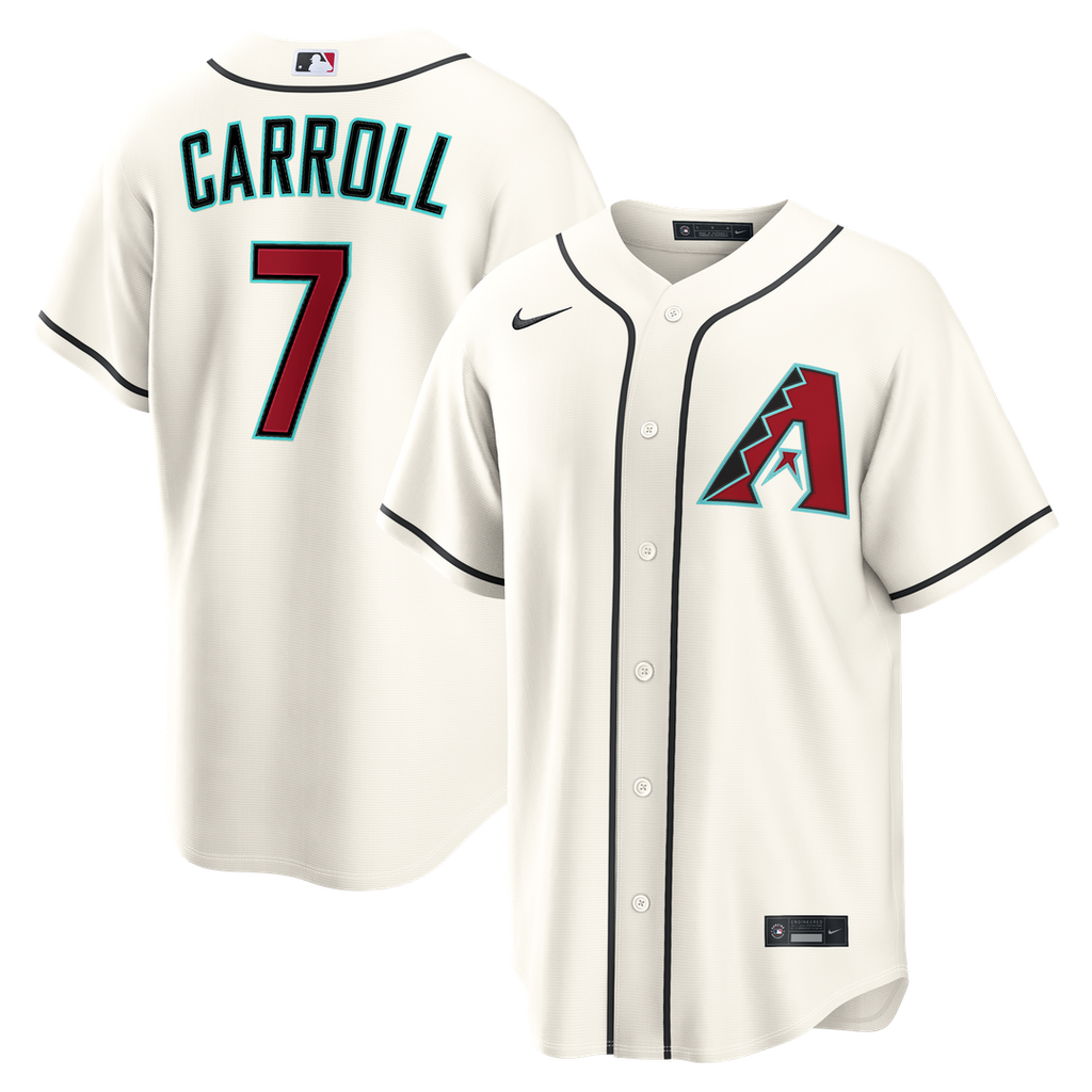 Arizona Diamondbacks Corbin Carroll Nike Home Replica Jersey - Cream