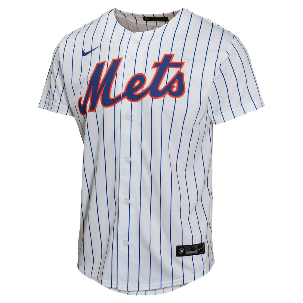New York Mets Francisco Lindor Nike Youth Home Game Jersey - White