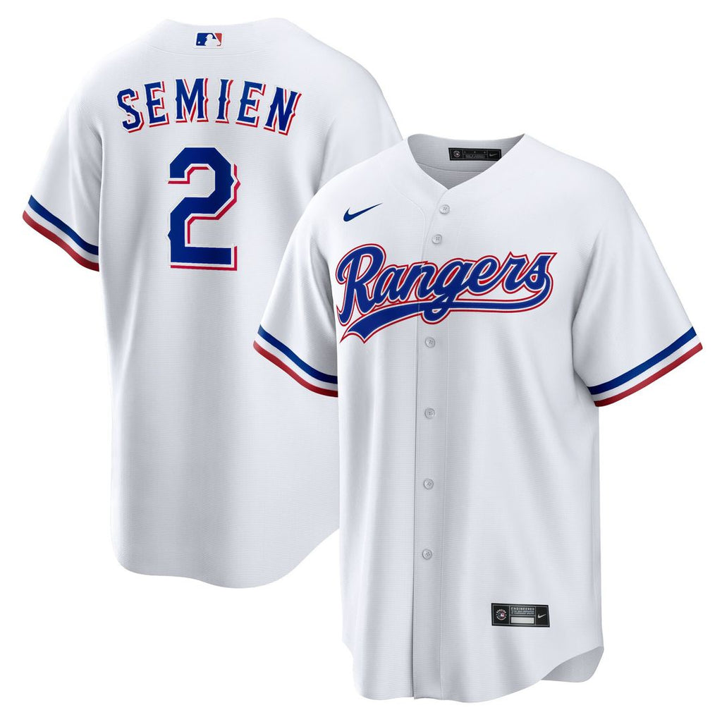 Texas Rangers Marcus Semien Nike Home Replica Jersey - White